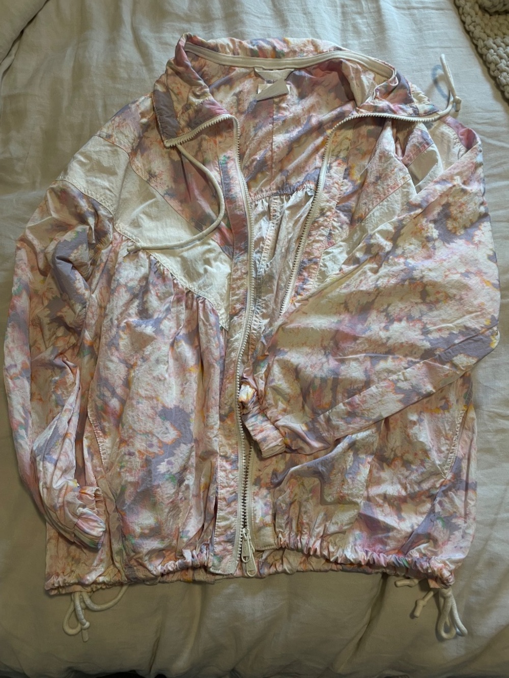 FP Movement x Hatch floral Under the Sun windbreaker maternity jacket size small